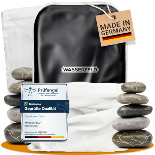 WASSERFELD® Moorkissen für Mikrowelle XXL - Therapeutisches...