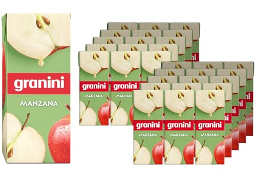 Granini - Zumo de Manzana 100% - 10 Packs de 3 x 0,20L