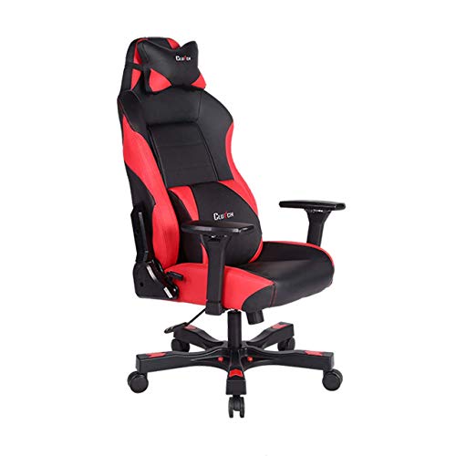 Clutch Chairz The Best Gaming Chairs- Ergonomic Gaming Chair, Video Game Chairs, Office Chair, High Chair And Lumbar Pillow For Computer Desk - Black/Red - Shift Series #TOP4