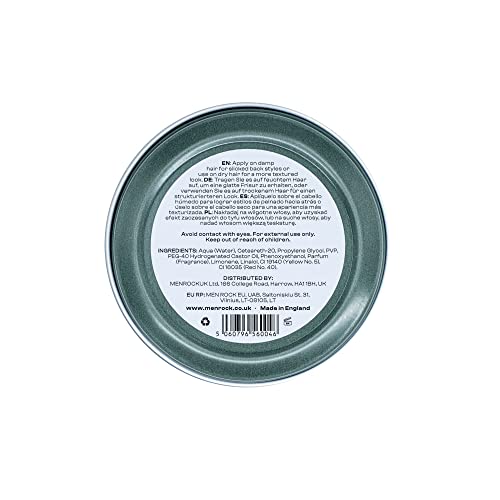 Men Rock 30ml Pomade, High Hold, Medium Shine for Slick & Classy Hairstyles, Versatile for Damp or Dry Hair All Hair Types - Image 4