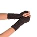 Charberry Fashion Arm Fingerless Winter Unisex Soft Warm Mitten Gloves (Dark Gray)