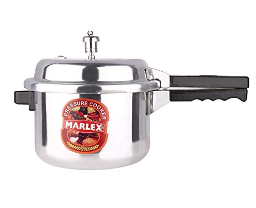 Image of MARLEX Regular Premium Outer Lid Aluminium Pressure Cooker (5 Liters)