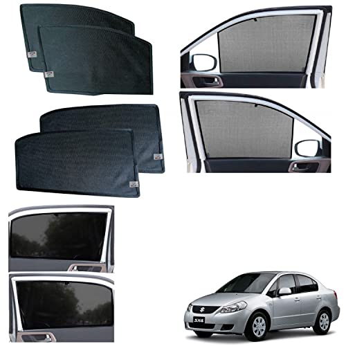 Image of WolkomHome car Fix Curtain Window Shades Half Curtains Sunshade for SX4