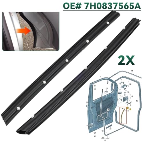 Joint caoutchouc porte VW Multivan T5 T6 2003-2015 étanchéité latérale avant x2