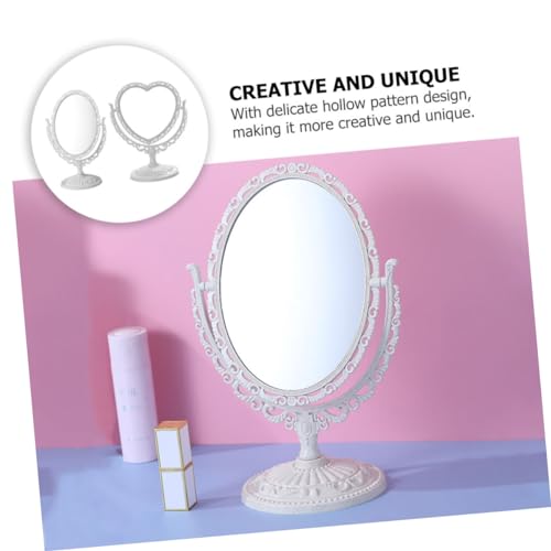 Espejo doble doble cara para maquillaje FRCOLOR 2 piezas miniatura 5