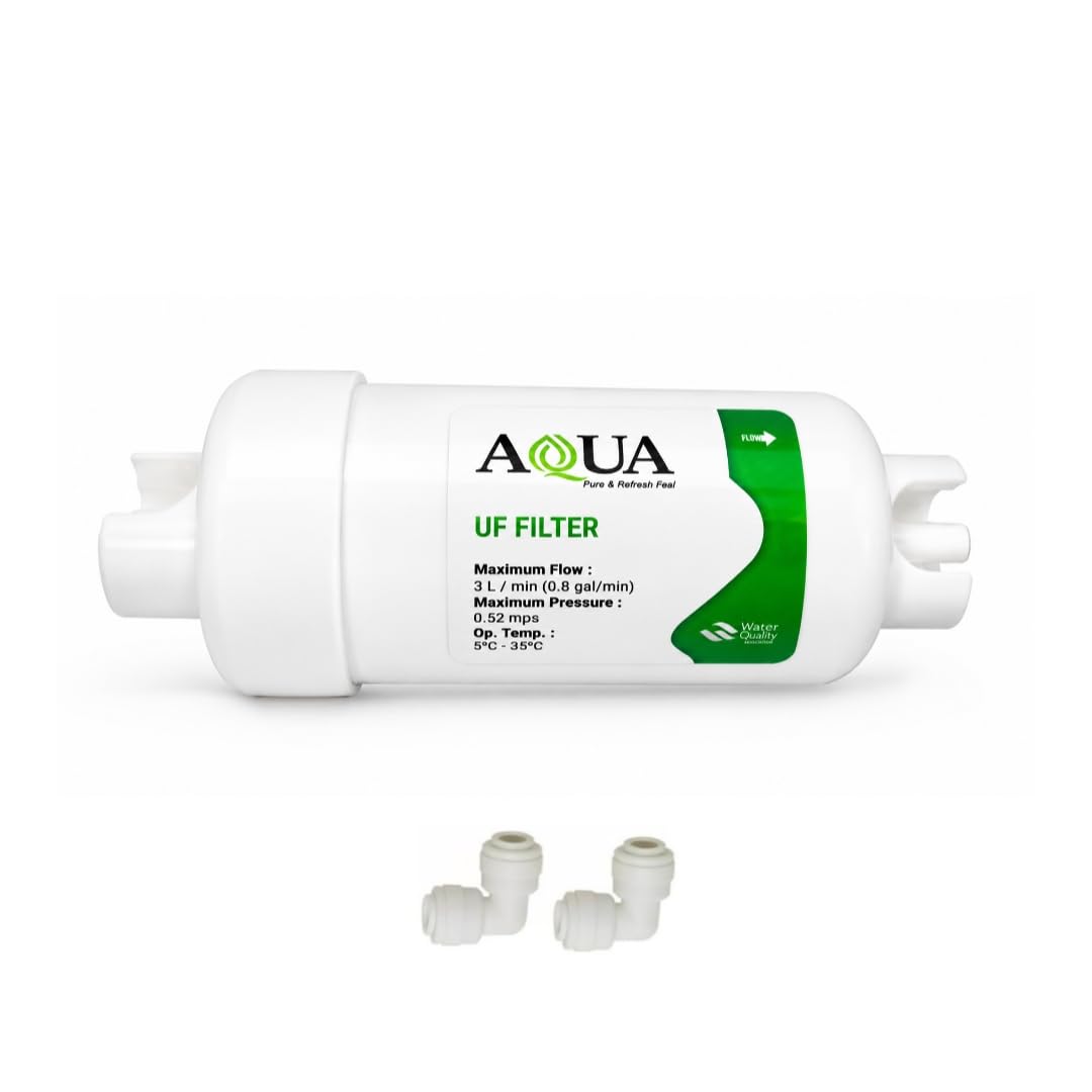 RO Water Filter UF Membrane Cartridge for Advanced Protection, Fits All RO Water Filters | 4 inch Size, with Elbow | UF Filter for Ultimate Micro Water Purification (UF Membrane Filter Cartridge)-image-40