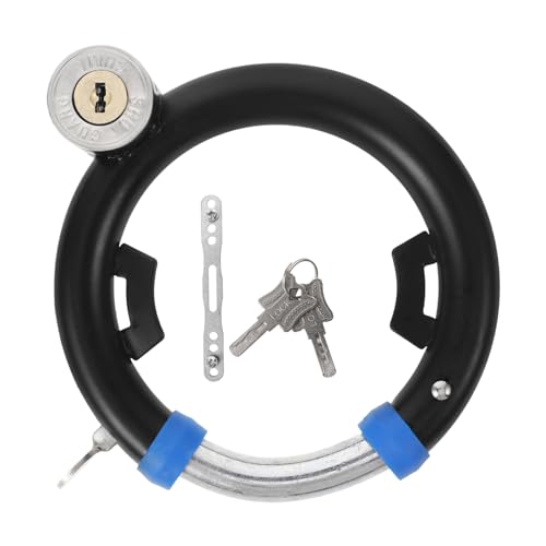 BELLIFFY 1 Set Heavy Duty Theft Bike Lock with Key Upgraded Portable Lock for Electric Scooters Bicycles and Motorcycles Durable Reliable Security for Outdoor Cycling