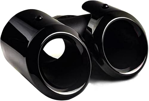 Miniatura 6 de Silenciador de tubo de escape trasero doble de acero inoxidable para Land Rover Defender 90 110 130 2020-2022 (negro)