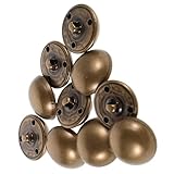 Matériau de : fabriqués en laiton de haute qualité, ces boutons sont conçus pour durer et vous offrir une utilisation fiable pour vos projets de couture, notamment pour la confection de vêtements et d'accessoires de couture, ainsi que pour les robes de mariée