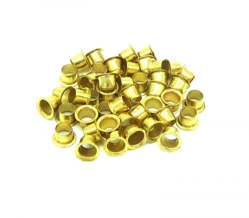 Ösen 8E/4 lang vermessingt oder verickelt 2-20 Blatt 1000 Stück Material - Farbe Vermessingt - Gold