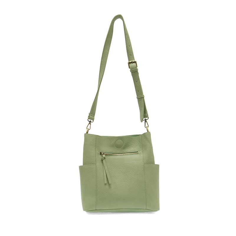 Image of Joy Susan Side-Pocket Bucket Bag: Kayleigh Crossbody