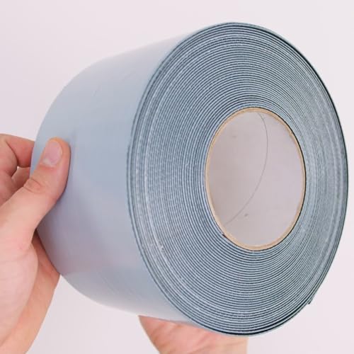 HSS Butylband EPDM Oberlage gewebeverstärkt (10cm x 5m), Abdichtungsband, wasserdichtes Klebeband, Hochwertiges Dichtband mit EPDM, Butylband, Alterungs -, Korrosions - und UV - beständig