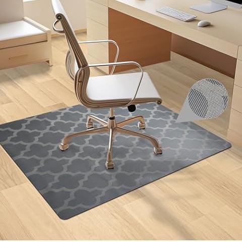 AiBOB Chair Mat for Hardwood Floor, 36 X 48 inches Desk Chair Mat for Wood and Tile Floors, Protection Mats for Office and Home, Easy Glide for Chairs Cover