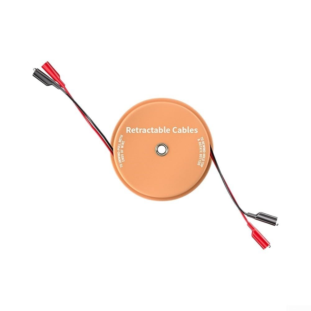 Câble Test Rétractable Pinces Croco ABS Câble Test Rétractable(CKT019 Test Kit)
