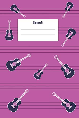 Notenheft: Ein mit Liebe gestaltetes Notenheft für die täglichen Übungen (German Edition)