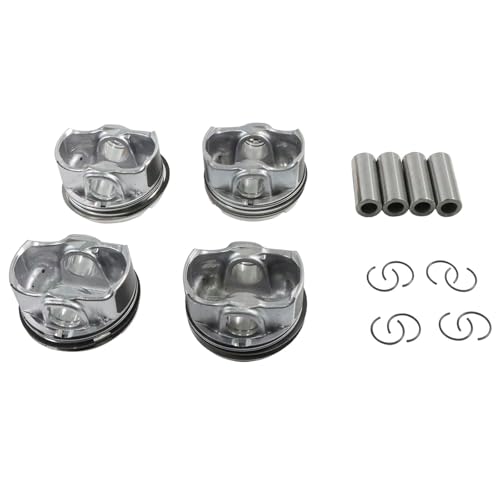VeloBoost 23410-2BCA0 - Kit de anillos de pistón de 4 piezas para motor G4FJ 1.6T 2011-2019 para Elantra Kona Sonata Veloster para Ceed ProCeed Cerato Optima Seltos Sportage XCeed