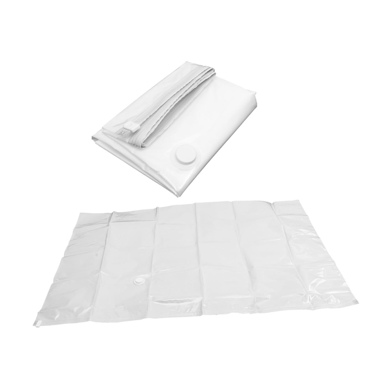 Cabilock 2piezas Bolsas de Vacío para Colchones Reutilizables Bolsas de Compresión al Vacío Gruesas para Almacenamiento de Ropa Unidades para Mudanzas y Organización de Espacios