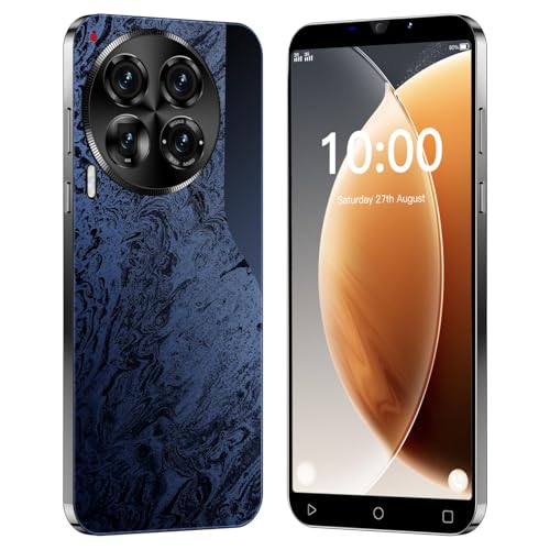 LilCost Cheap Mobile Phones, 16GB ROM,128GB Extension,5.0'' HD Display with 3000mAh Battery and Dual SIM, Dual Camera,Support WiFi/Bluetooth/Face Unlock Android Phone (Camon30premier-Black)