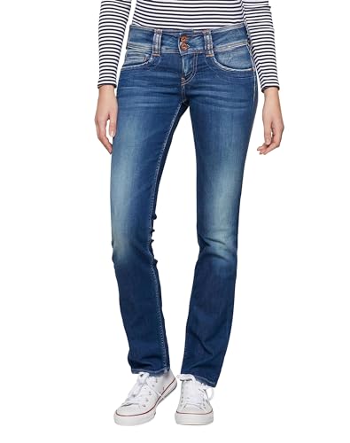Pepe Jeans Gen, Jeans Mujer, Azul (Denim-D45), 29W / 30L