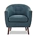 Homelegance Lucille Fabric Pub Barrel Chair, Blue