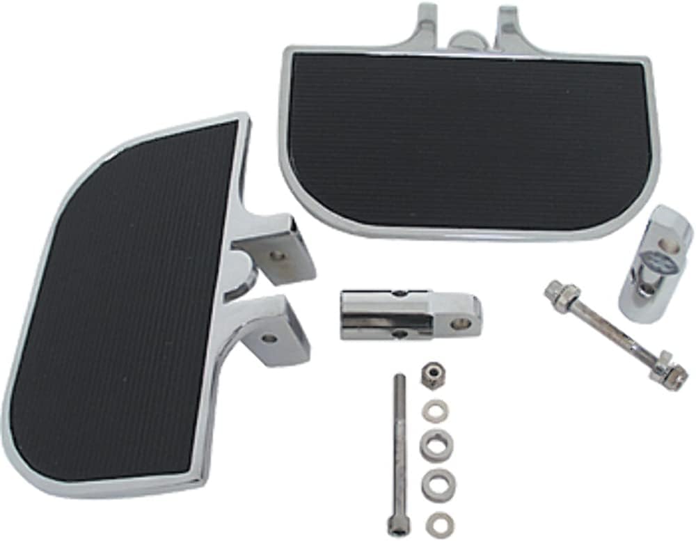 25514 Black Universal Mini Footboard Kit Clevis Style Mounting Brackets