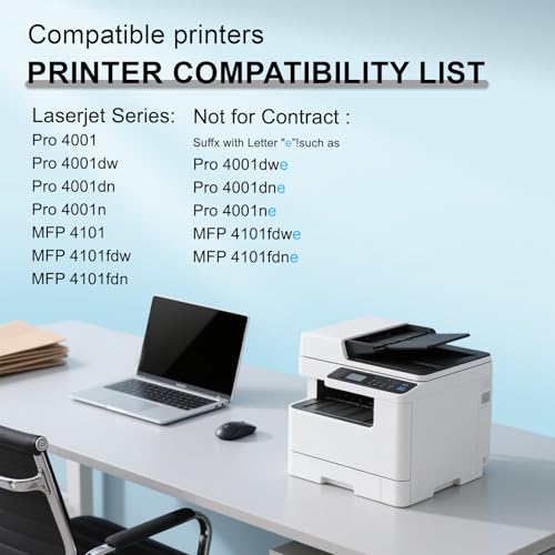 Image of SRITE 148A W1480A Black Toner Cartridge 2 Pack with Smart Chip | Compatible for HP 148X W1480X Toner for HP Laser Jet Pro MFP 4101fdw 4101fdn Pro 4001dw 4001dn 4001n Printer
