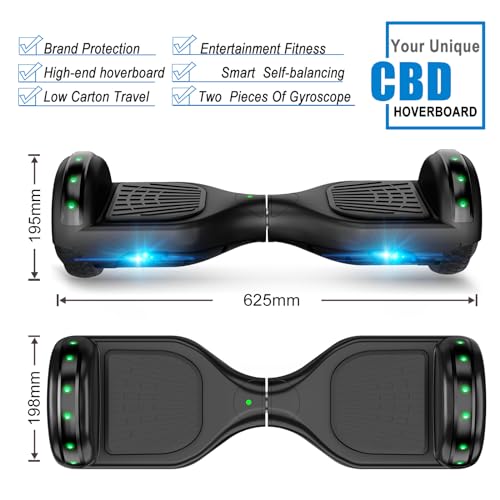 Image of CBD 8.5'' Offroad Scooter with Corlorful LED and Music Speaker