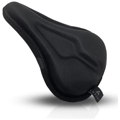 Auzest Gel Bike Seat Cover Bike Narrow Saddle Cover For Mountain Bike Seat and Road Bike Saddle Cover