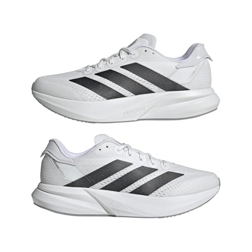 Adidas Mens Duramo Speed 2 Running, White/Black/Halo Silver, 15 by adidas - Image 6