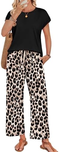 WIHOLL Two Piece Sets for Women Summer Spring Outfits Lounge Sets...