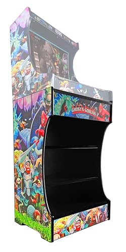 Pie Arcade Pedestal para Colocar tu Bartop_Arcade Recreativa Retro Encima, 87cm Alto x 56,5cm Ancho x 43,6cm Profundidad