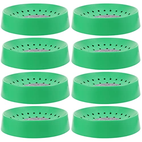 Image of Mipcase 8-Pack Bird Breeding Nest Bowls with Washable Mats 8.85 Inch for Pigeon Quail Dove Egg Hatching and Birdcage Accessories