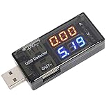 APLICACIÓN: dispositivos alimentados por USB se pueden utilizar para medir el aire, cargas de tensión, voltaje de funcionamiento de los equipos terminales USB y actual.