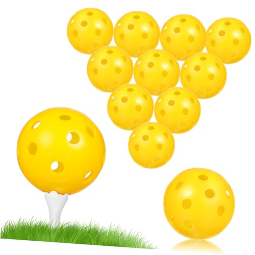 Yardwe - Yardwe 24pièces Golf Practice Plastique Balles Creuses pour Entraînement Intérieur Accessoires Et