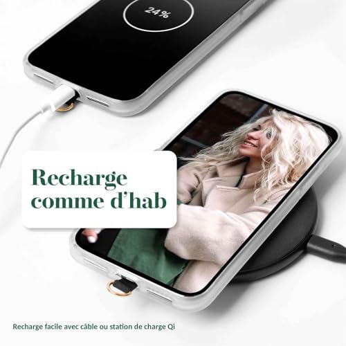 Cordon de cou amovible Xiaomi Mi 10T pour éviter les chutes de smartphone