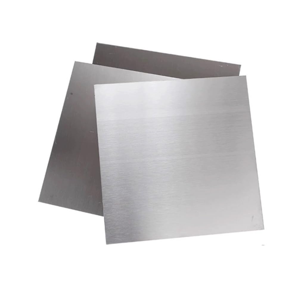 Foglio di alluminio puro al 99,99% da 5 pezzi, striscia di alluminio ad alta purezza(4.0x100x100mm)