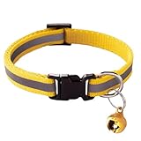 Katzenhalsband, sicheres Halsband für Haustiere, Nylon, weich, mit Schleife, für Kätzchen, Welpen, Haustiere, für den täglichen Spaziergang