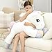 FFxiong 44 Inch Giant Unicorn Stuffed Animal Pillow, Cute Soft Big Unicorn with Rainbow Wings Large Plush Toy, Gifts for Girlfriend Girls Boys Kids Birthday Valentines Christmas
