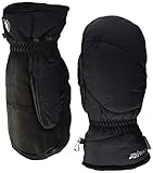 Der extra warme und weiche Ziener Skifäustlinge KALI AS MITTEN LADY für kalte Damenhände besitzt eine griffige und robuste Innenhand aus Ziegenleder sowie ein modernes Plüschfutter am Bündchen