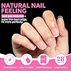 UNA GELLA Extra Short Square Fake Nails XS 216pcs Pre-shape Extra Short Square Press on Nails Gel Tips Full Cover Acrylic Nails False Nails For DIY Salon 12 Sizes #2