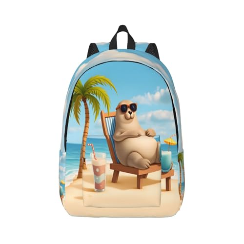 Sacoche phoque mignon femme idée cadeau originale sac à dos tendance et ludique
