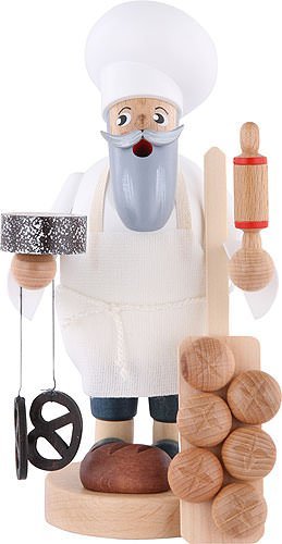 KWO German Incense Smoker Baker - 21 cm   8 inch - Authentic German Erzgebirge Smokers