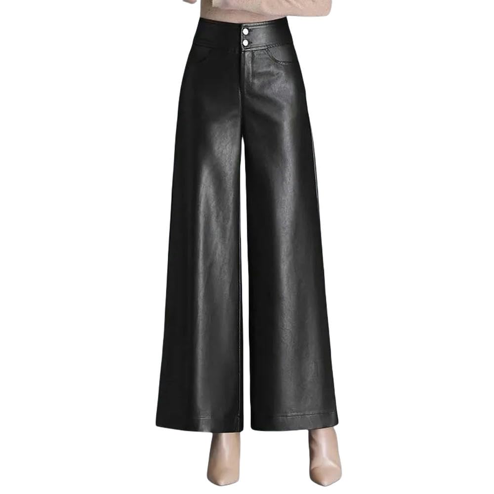 gonne da Donna Pantaloni da Tre Quarti di Pantaloni Autunnali E Invernali Caldi-Rosso-m