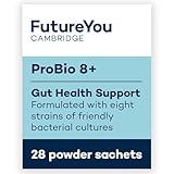 FutureYou ProBio 8+ (28 Powder Sachets) Probiotics for Gut Health, Probiotics for Women and Men, Gut Health Supplements with Lactobacillus Acidophilus W22 - Genuine FutureYou Cambridge Supplements