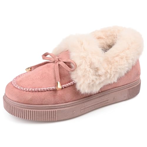 Journee Collection Women's MIDNIGHT Slipper, Blush, 6