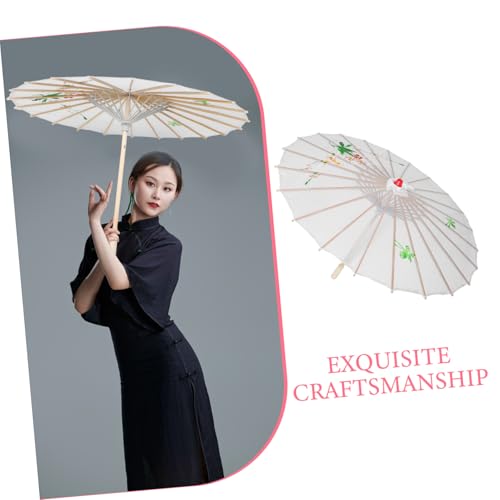 Sombrilla japonesa de seda para baile antiguo y eventos clásicos 4