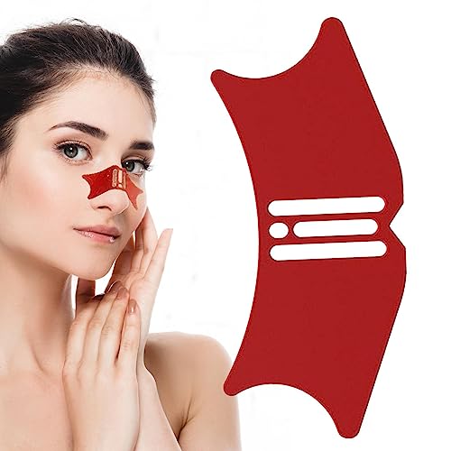 Plantilla de sombra de nariz, plantilla de contorno reutilizable, plantilla de silicona para sombra de nariz, aplicador de maquillaje multifuncional para nariz, delineador de ojos, labios, plantillas