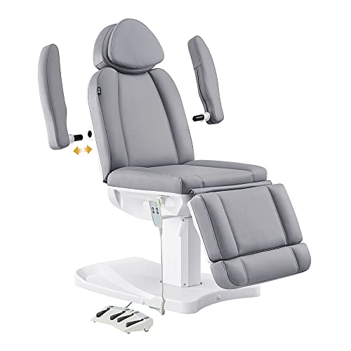 Dir Facial Beauty Bed Medical Aesthetic Tattoo Procedure Bed With 2 Motor Electrical Adjustments - Ink-Grey #TOP6