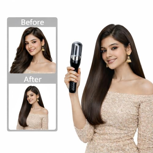Image of Split Ends Remover Machine for Hair, Cordless Tool for Smooth Healthy Results at Home, Easy to Use, Safe for All Types, Portable Design, Rechargeable for Daily Care and Styling use everyday