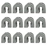 Construction durable : fabriqués en alliage de zinc de qualité, ces manchons à œillets présentent une résistance à la rouille et à la corrosion, assurant durabilité et longévité pour votre tondeuse Stihl ou moteur Kombi.